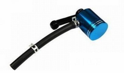 Blue Motorcycle Racing Parts CNC Billet Front Motorbike Brake Reservoir Clutch Master Cylinder Fluid Oil Reservoir Universal (3#) For Honda RVF alle