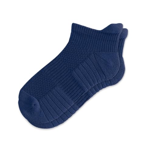 Image of Viasox Ankle Compression Socks for Women & Men, 14 mmHg Support Improves Circulation, Extra Cushioned
