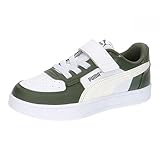 PUMA Caven 2.0 Block AC+ PS, Zapatillas, White-Warm White-Myrtle, 31 EU