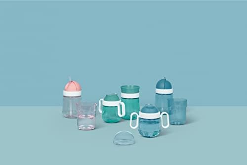 Mepal - Non-spill sippy cup Mepal Mio - Sippy Cup 6+ months - Baby Sippy Cup - Dishwasher Safe & BPA-free - 200 ml Flowers & Butterflies.