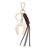 Winssigma Horseshoe Tassel Keychain