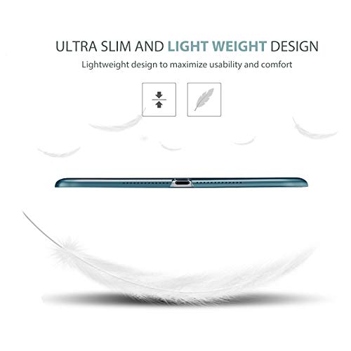 Image of ProCase Smart Case for iPad 9.7 Inch iPad 6th /5th Generation 2018 2017(Model: A1893 A1954 A1822 A1823), Ultra Slim Lightweight Stand Cover with Translucent Frosted Back -Teal