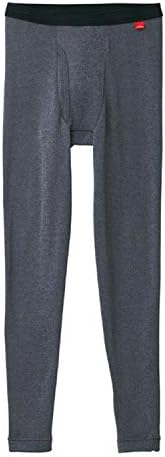 [グンゼ] ホットマジック メンズ 凄く暖か タイツ 前ひらき 厚地 起毛 吸湿発熱