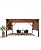 GAOMON 12 X 14 FT Wood Pergola, Solid Structure, Retractable Shade Canopy, Outdoor Wooden Pergola for Patio, Backyard, Deck, Garden