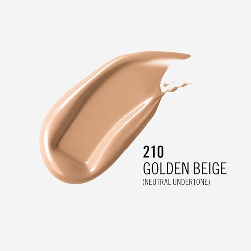 Rimmel Lasting Finish 35Hr Foundation 210 Golden Beige, Full Coverage, Hydrating, SPF20, Hyaluronic Acid, Vitamin E - Image 3