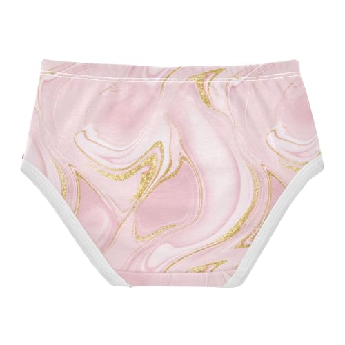 Joisal Animals Toddler Underwear Floral 2t Cotton Cute Panties Girl Art Golden Pink Aesthetic Briefs Kids Undies2