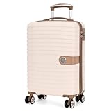 Mala de Bordo Polo King Praga Branco Off White ABS Rodas 360