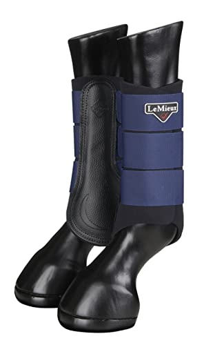 LeMieux Grafter Bürstenstiefel - Schutzausrüstung und Trainingsgerät - Pferdestiefel, Wraps & Zubehör (Tinte/Large) Cover