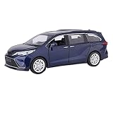 Car Diecast Model 1:24 for Toyotas for Sienna Alloy Car Model Diecast Metal Vehicles Car Model Sound