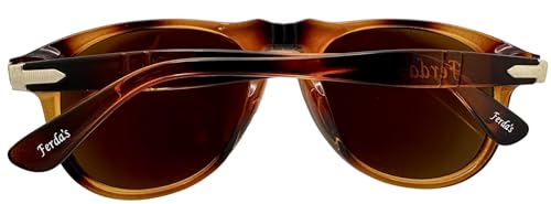 Ferda's Classic Aviator Sunglasses for Men & Women – Lightweight Unisex Plastic Frame – Retro Style Shades3