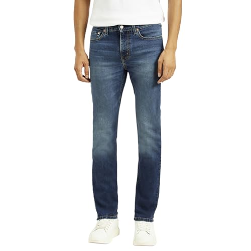 Image of Levi's Men's 505 Straight Fit Mid Rise Jeans