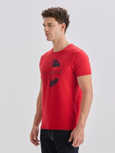 Image of Pepe Jeans Men T-Shirt|Cotton|Slim Fit