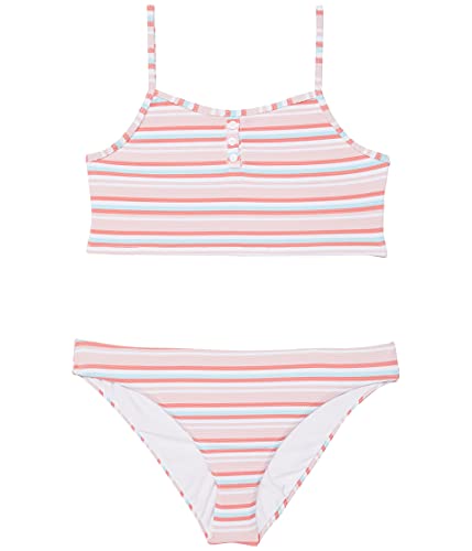 Image of Splendid Girls' Cozy Stripe Cami Bra Set
