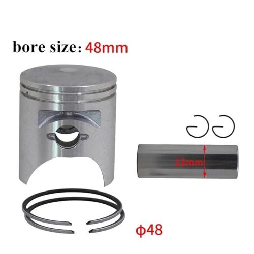 Piston de Cylindre de Moto CABINA 90 Kit Segments Haute Résistance - 5