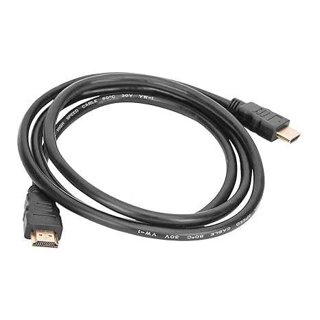 RANZ 5m High-Speed HDMI Cable - Ultra HD HDMI Cable - HDMI to HDMI M/M - HDMI 1.4 Cable - Audio/Video (Black)