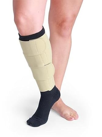 SIGVARIS COMPREFLEX LITE Below Knee Regular Length W/10-15 mmHg Socks; Low Stretch Large, Beige