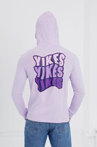 Image of Disney Inside Out Matching Family Jersey Hooded Long Sleeve Tee