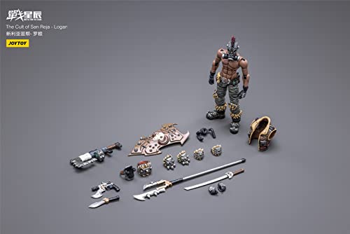 Hiplay Joytoy 1/18 Scale Science-Fiction Action Figures Full Set-Dark Source Battle For The Stars Series-The Cult Of San Reja Logan #TOP5