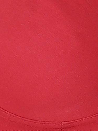 Image of Clovia Women's Cotton Rich Solid Non-Padded Full Cup Wire Free T-Shirt Bra - Light Red