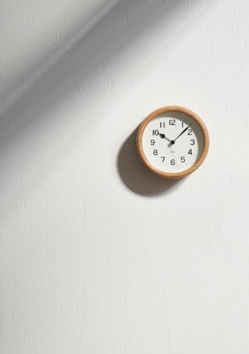 Reloj de Pared Lemnos Miki Madera 5.8 x 2.4 in miniatura 5