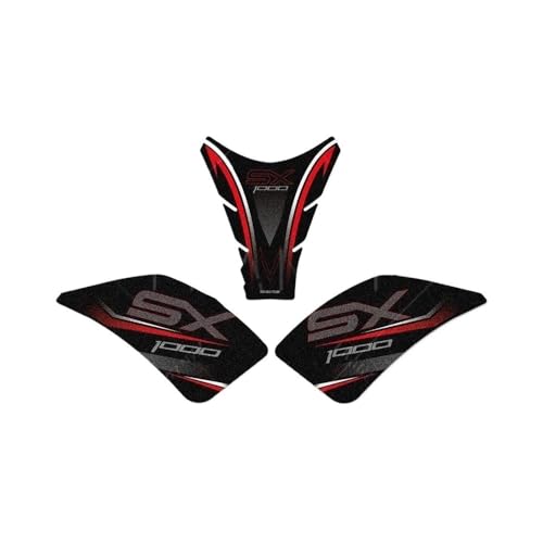 Autocollants de réservoir moto Ninja 1000SX contre les glissements et les rayures latérales