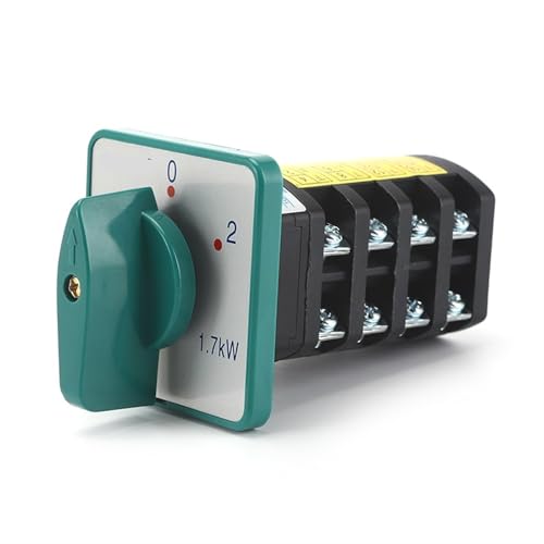 Moteur à deux vitesses commutateur combiné 10A trois positions