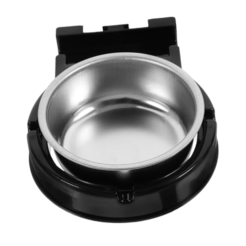 Zerodeko Posacenere Da Parete in Metallo Con Coperchio in Acciaio Resistente, Contenitore Da Muro Per Sigarette, Ideale Per Bagni, Bar e Spazi Commerciali, Facile Da Pulire e Montare