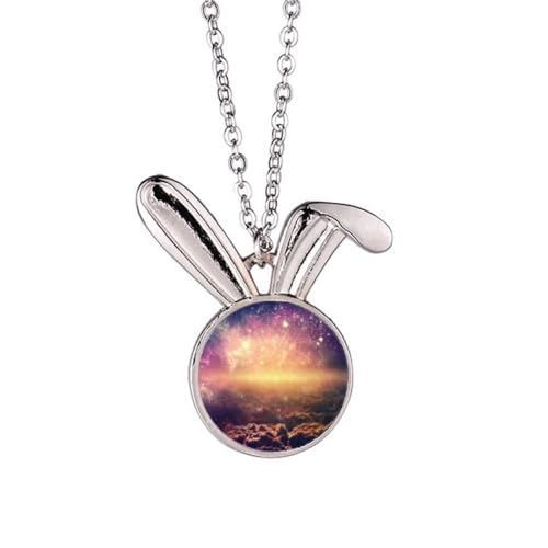 Collier motif lapin SPNEBULA, un bijou poétique plein de douceur et de charme