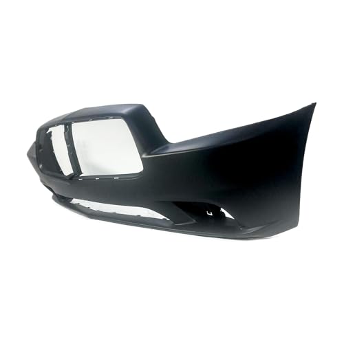 Image of FitParts Compatible with Dodge Charger 2011-2014 Front Bumper Cover | Primed, With Fog Light Holes, With Parking Sensor Holes, Sedan, Ready to Paint, OEM 68092597AA, CH1000993