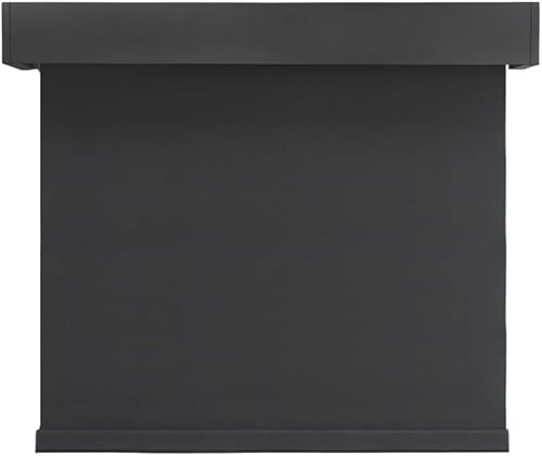 Persianas enrollables sin cordón para ventanas, persianas de puerta, persianas enrollables para filtrar la luz (34 pulgadas de ancho, color negro)
