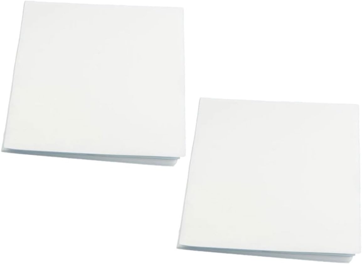 GANAZONO 300pcs Bird Cage Liners Thick and Absorbent Paper Pads for Parrot Cages Liners for Easy Cleanup and