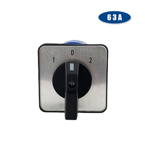 Interrupteur à cames 6 pôles 63A rotatif YMW26 pour circuit de commande 1-0-2 - 7