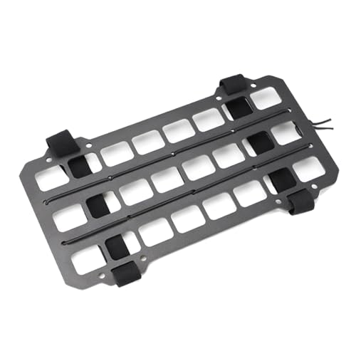 UHANBUT Vehicle Rigid MOLLE Panel Car Sun Visor Organizer Tactical Gear Rack EDC Pouch Tool Holster Truck Equipment Mount Plate Auto Interior Modular Storage Shelf Accessories (Visor Panel)