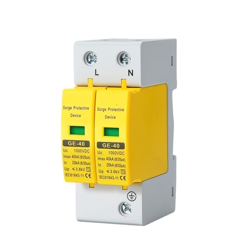 Parafoudre photovoltaïque 800V boîtier protection tension surtension 2P DC SPD