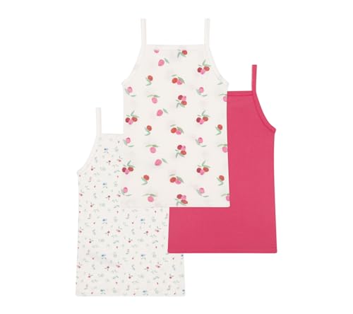 Petit Bateau Mädchen Hosenträgerhemden A0d3t, Variante 1, 3 Jahre