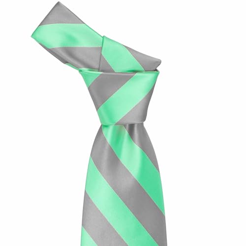 Image of tiemart Men's Striped Tie Standard Length