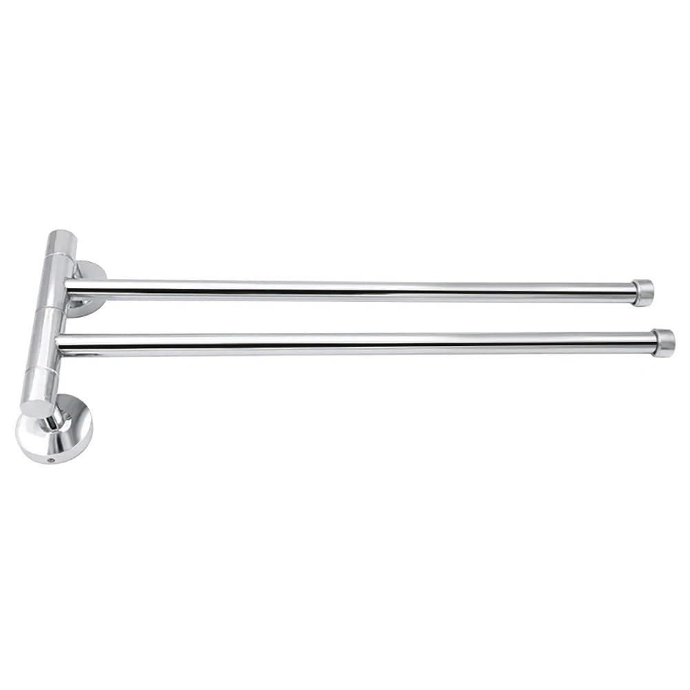Towel Rail Stainless Steel Towel Bar Rotating Rack(A)