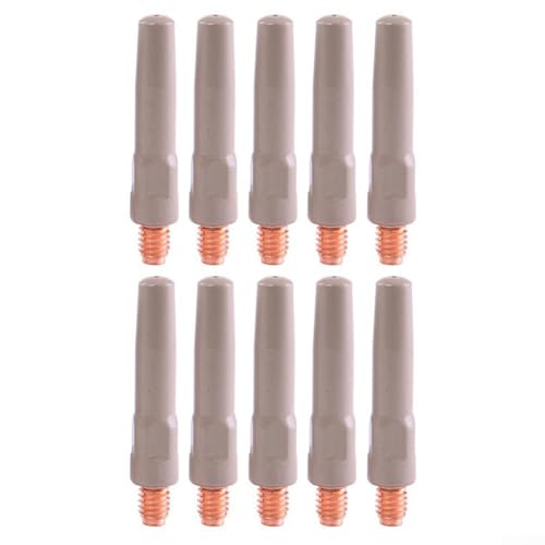 Welding Accessories Non-Stick Coating Tips Fit For 15AK for MIG Welder Equipment Dual-coating Welding Nozzles, 45x0.8mm - Image 9
