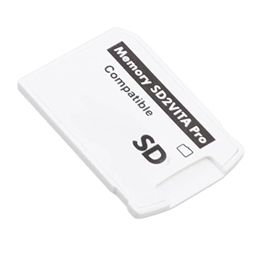 DISPOSITIVI COMPATIBILI: l'adattatore per schede di gioco per PS Vita è completamente compatibile con tutti i dispositivi PS Vita, come PS Vita 1000 2000, PS TV, con 'ampia gamma di utilizzo e facilità d'uso.