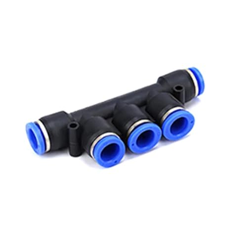 Raccord pneumatique PK 8mm pour tube PE et PU