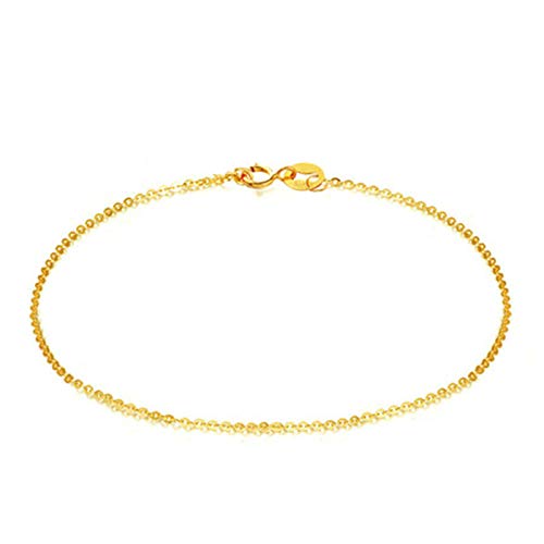 KnSam Fußkette Frau, Gold Fußkette Frau Fußkettchen Gold...