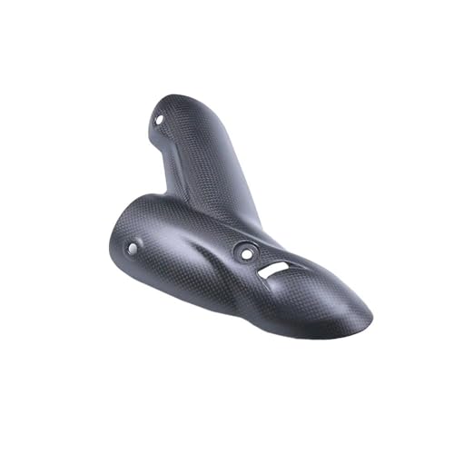 Couvercle d'échappement en fibre de carbone et aileron Monster 937
