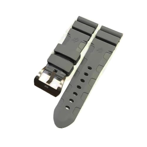 Bracelet montre silicone étanche et souple pour Panerai Submersible PAM 441 359