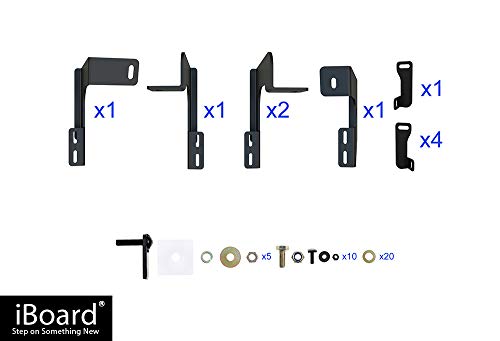 Estribos negros para Ram Promaster 2014-2026 118" miniatura 7
