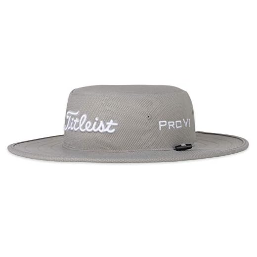Titleist mens One Size Fits All Tour Aussie, Gray|white