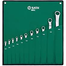 SATA 10pc Metric Offset Double Box End Wrench Set - ST08012