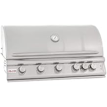 Blaze Premium LTE Built-in Propane Gas Grill | 40-Inch 5-Burner BBQ with Rear Infrared Burner & Grill Lights | 304 Stainless Steel Construction BLZ-5LTE2-LP
