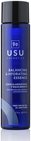 Esencia Facial Hidratante - 100 ml - Ayuda a Proteger la Piel de los Factores del Envejecimiento - Aporta Frescura, Hidratación y Calma - Contiene 14% de activos hidratantes -USU Cosmetics