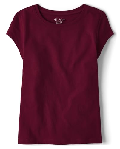Image of The Children's Place Girls Basic Short Sleeve Layering Tee