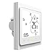 Matybobe Termostato intelligente WiFi, termometro digitale con display touchscreen, controllo app 5A, compatibile con Alexa/Google Home Water Floor Heating for Home White